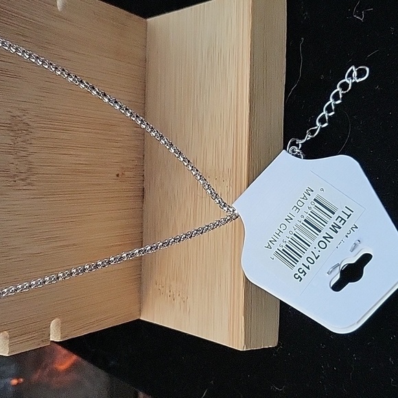 Black Cross โ๏ธ Necklace Pendant with Extender NWTags Easter ๐ ๐ Gift - Picture 4 of 4
